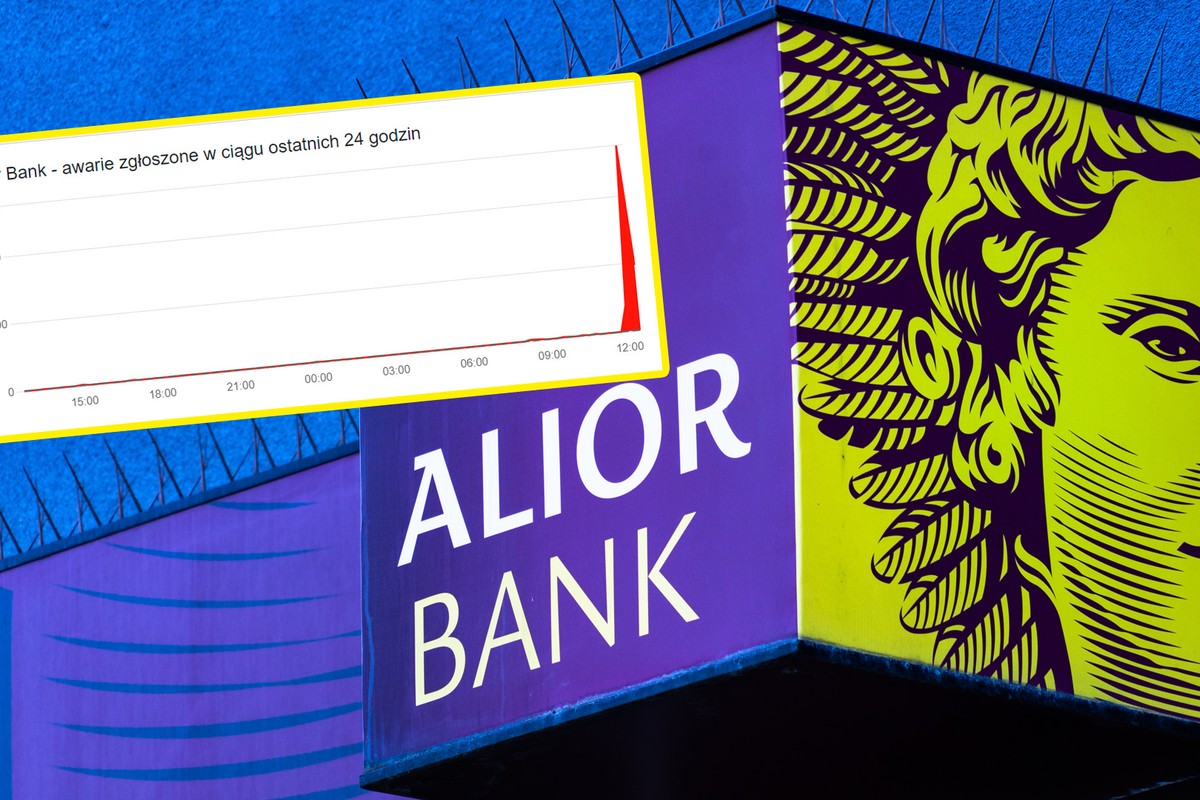 Wielka awaria Alior Bank. Problemy z bankowością internetową i aplikacją