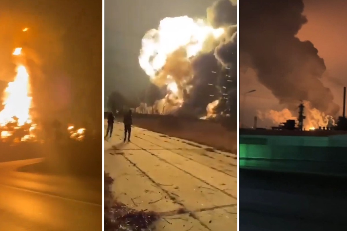 Ukraina znowu to zrobiła. Pali się tak, iż aż miło się patrzy [WIDEO]