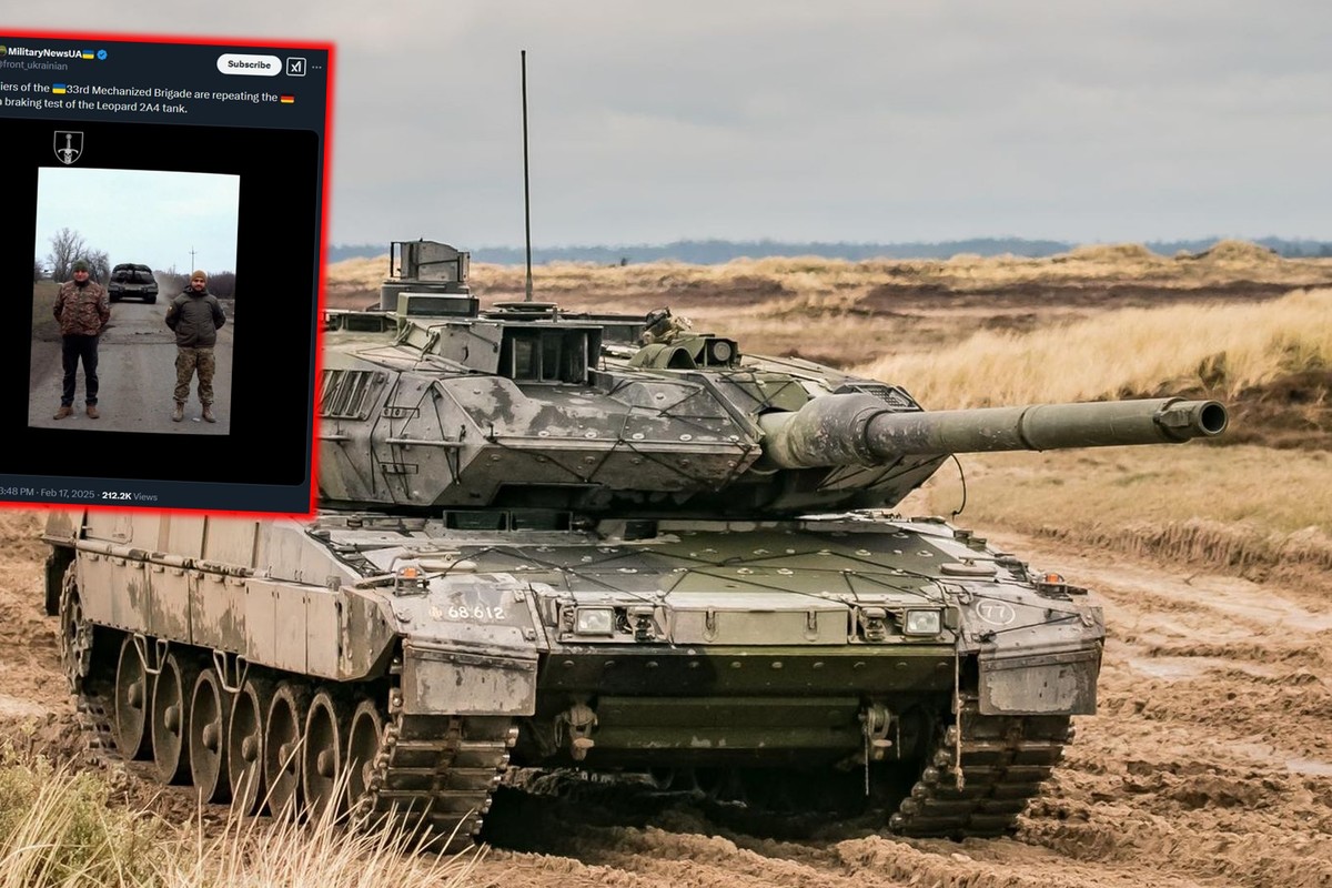 Ukraińscy pancerniacy testują zachodni czołg. „Nawet nie drgnęli” [WIDEO]