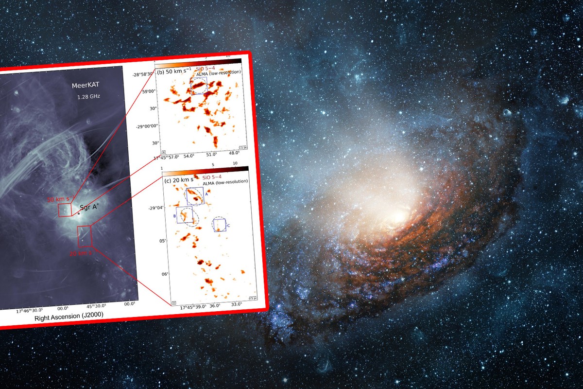 Tajemnicze włókna odkryte w centrum Drogi Mlecznej. „Są jak kosmiczne tornada”