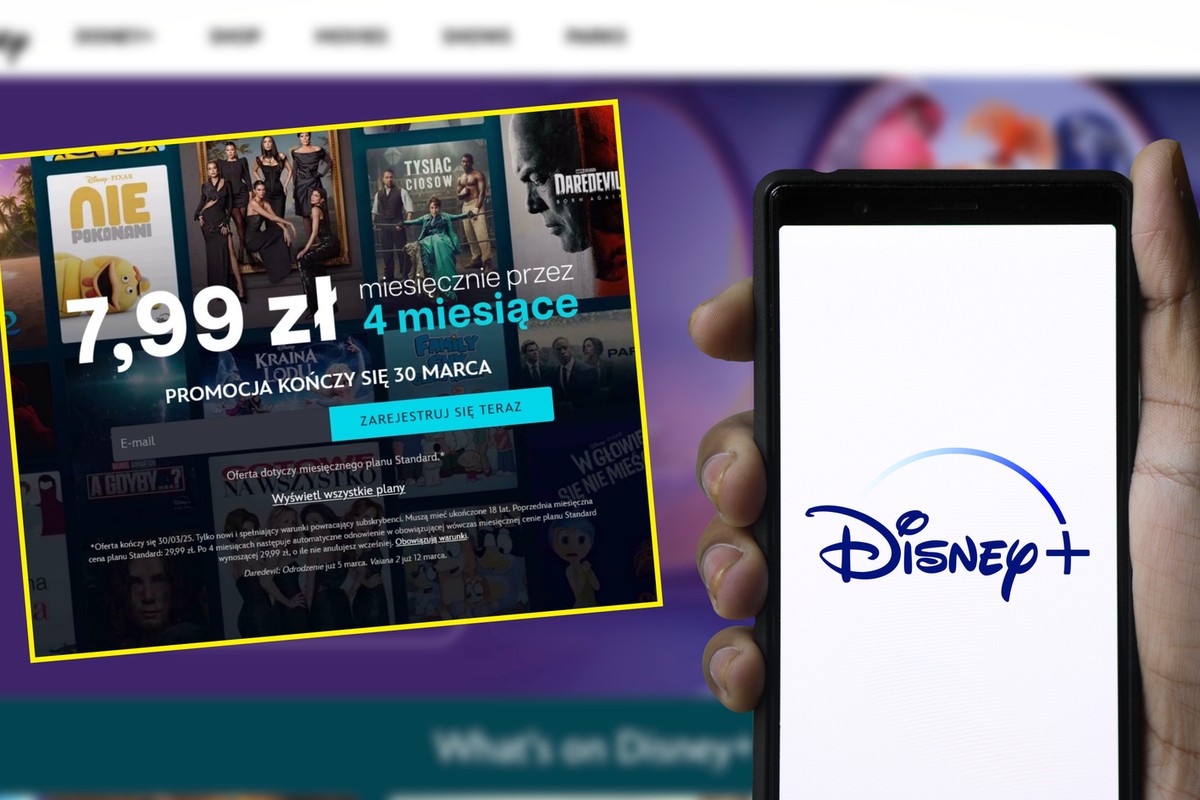 Promocja na Disney+. Tańszy abonament dla nowych i powracających użytkowników