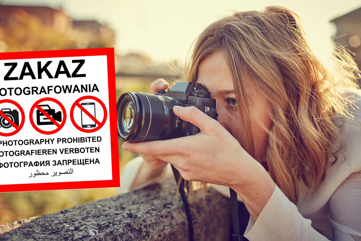 Zakaz fotografowania na 25 tys. obiektach w Polsce. Grożą ci wysokie kary