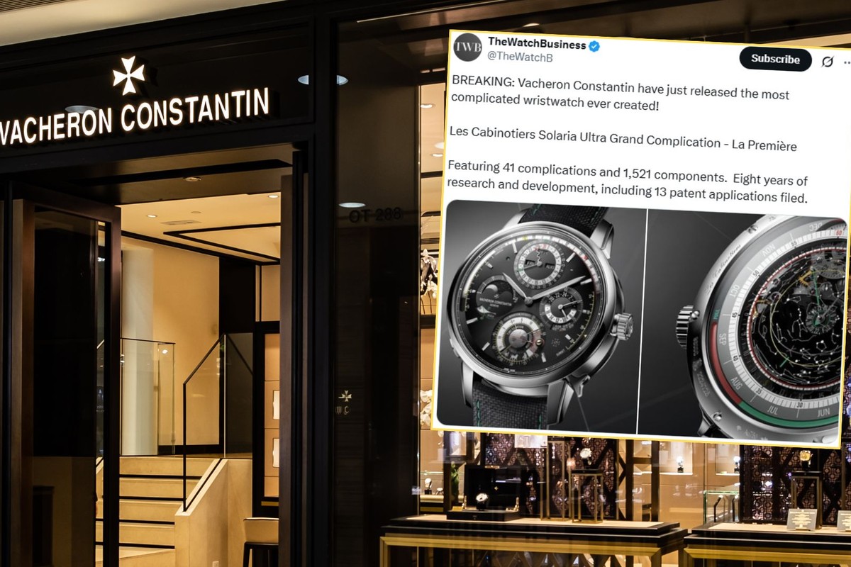 Pokazali najbardziej skomplikowany zegarek świata. Powstawał osiem lat