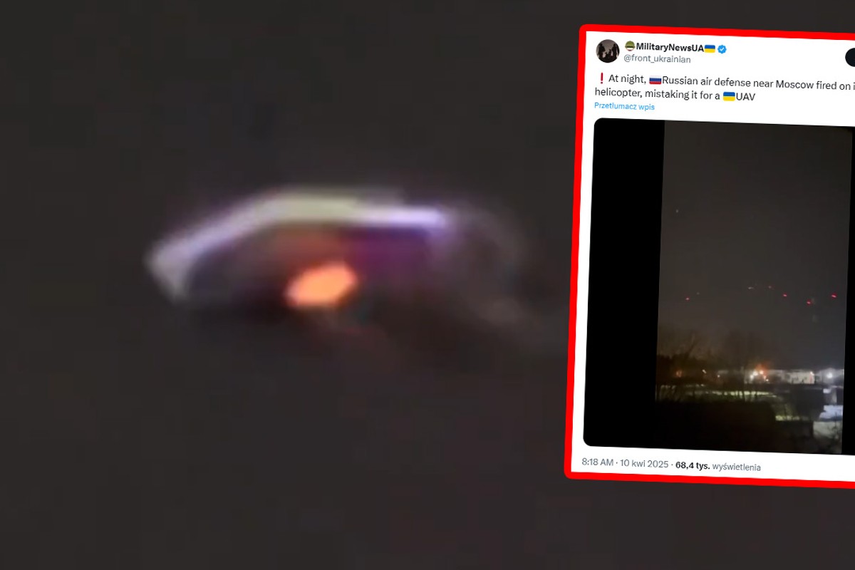 Nowa broń Ukrainy czy katastrofalna wpadka Rosjan? Ostrzelali dziwny obiekt [WIDEO]