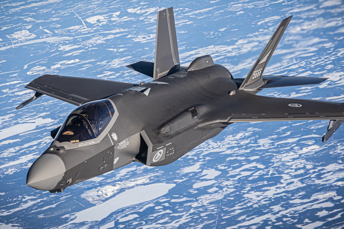 Koniec dostaw F-35 dla Norwegii. Do kraju dotarł ostatni myśliwiec