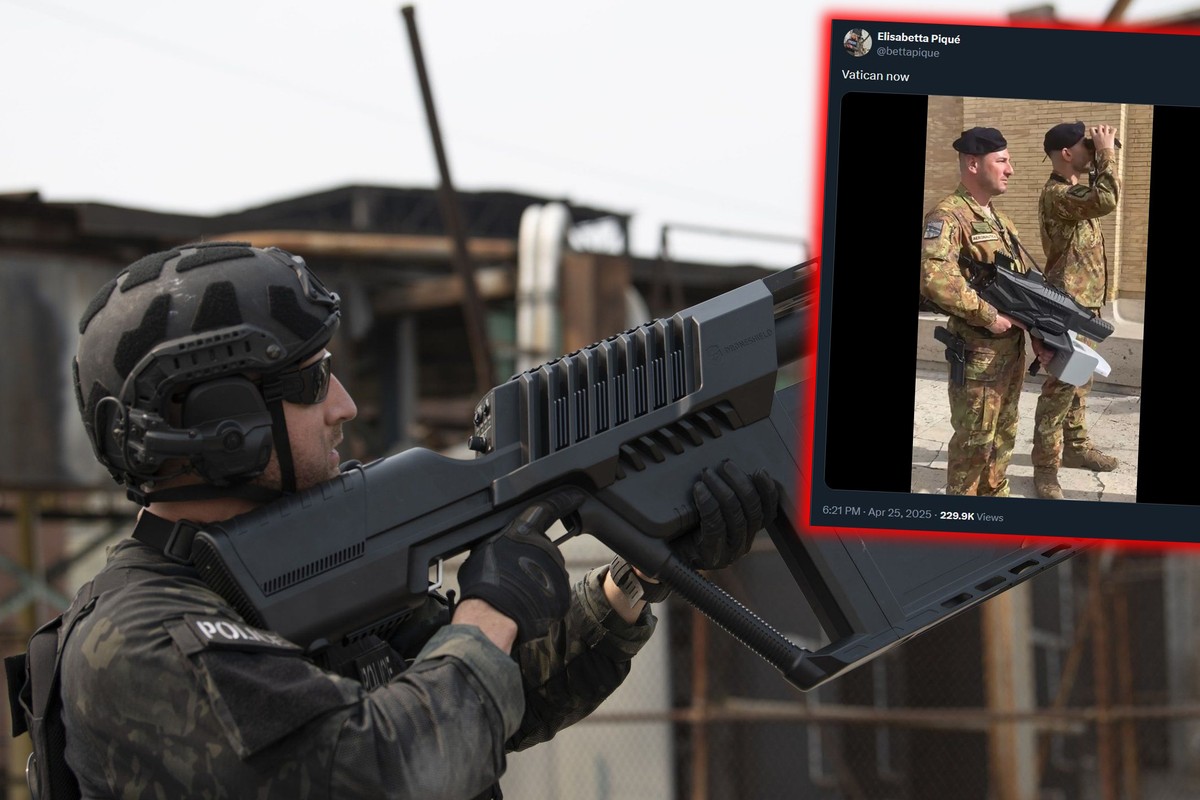 Niezwykła broń zauważona na pogrzebie Franciszka. Oto jak działa