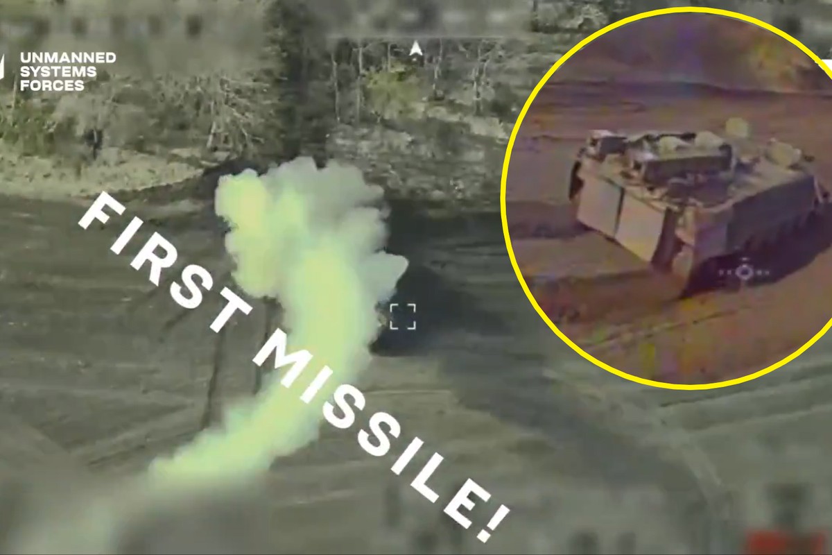Niesamowite starcie w Kurskiem. Dron uniknął dwóch pocisków i zniszczył broń Rosji