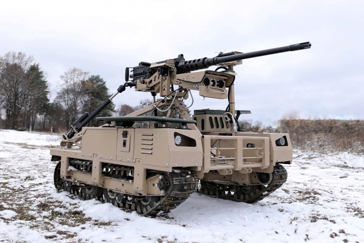 Nowy żołnierz Ukrainy już na froncie. Kijów chwali się jego możliwościami