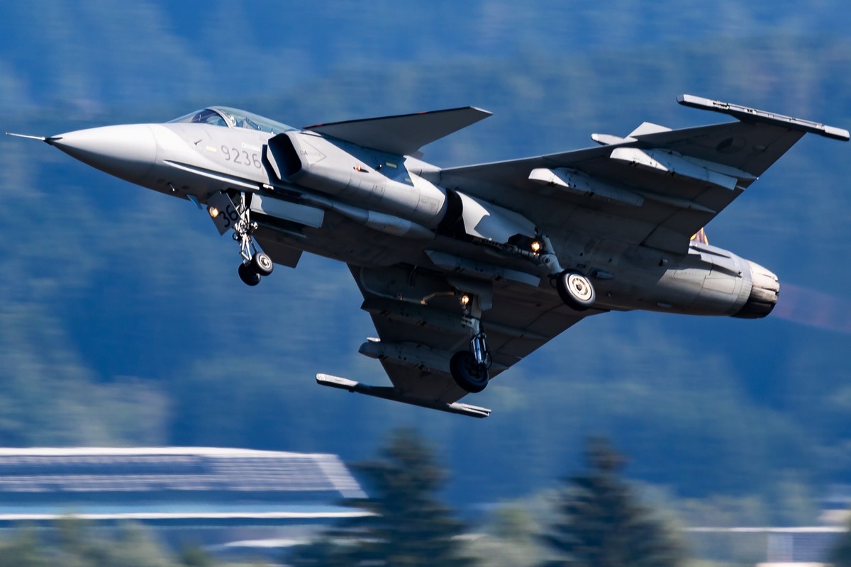 NATO poderwało gripeny stacjonujące w Polsce. „Pierwsza misja bojowa”