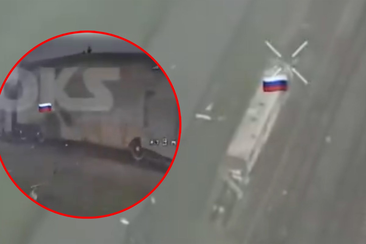 Rosjanie wysłali do szturmu pancerny pociąg. Absurdalne wideo z Ukrainy