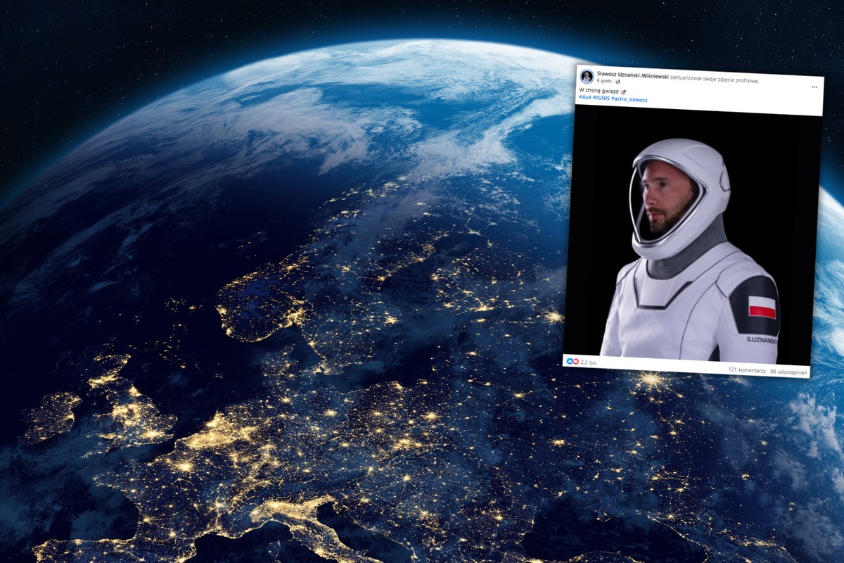 Polak przejdzie do historii. To zdjęcie mówi wszystko. „W stronę gwiazd”
