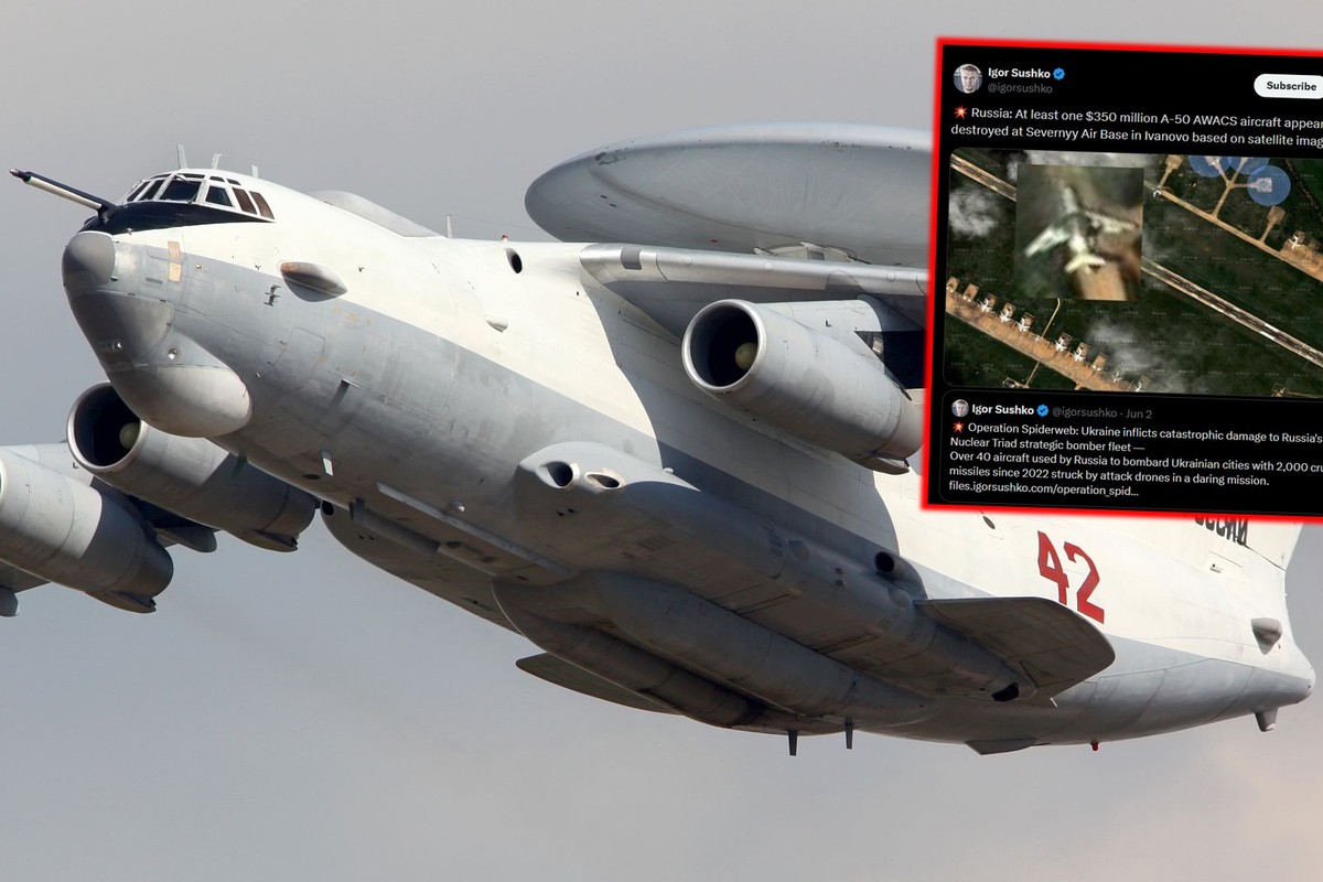 Russia&#39;s Air Force Blinded. Ukraine Hit Kremlin&#39;s Most costly  Plane