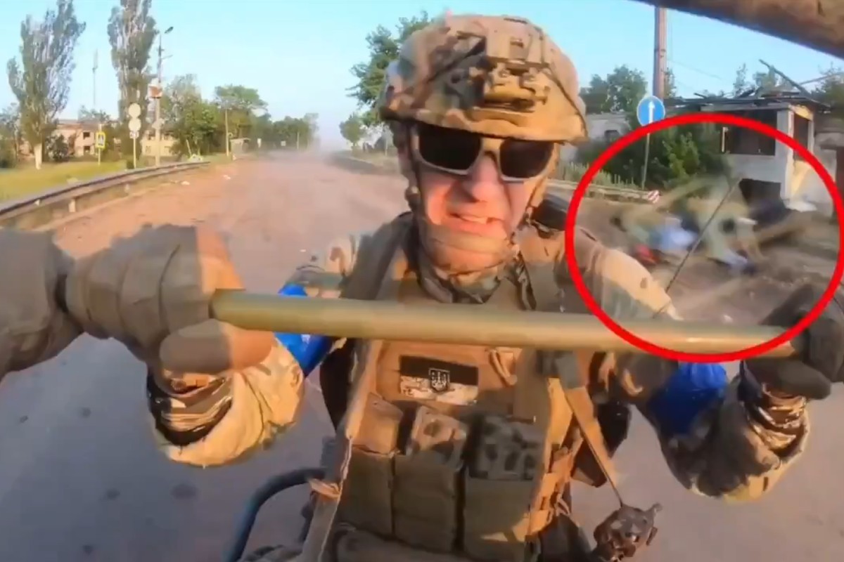 Cudem uniknął śmierci. Centymetry dzieliły go od „spotkania” z dronem FPV