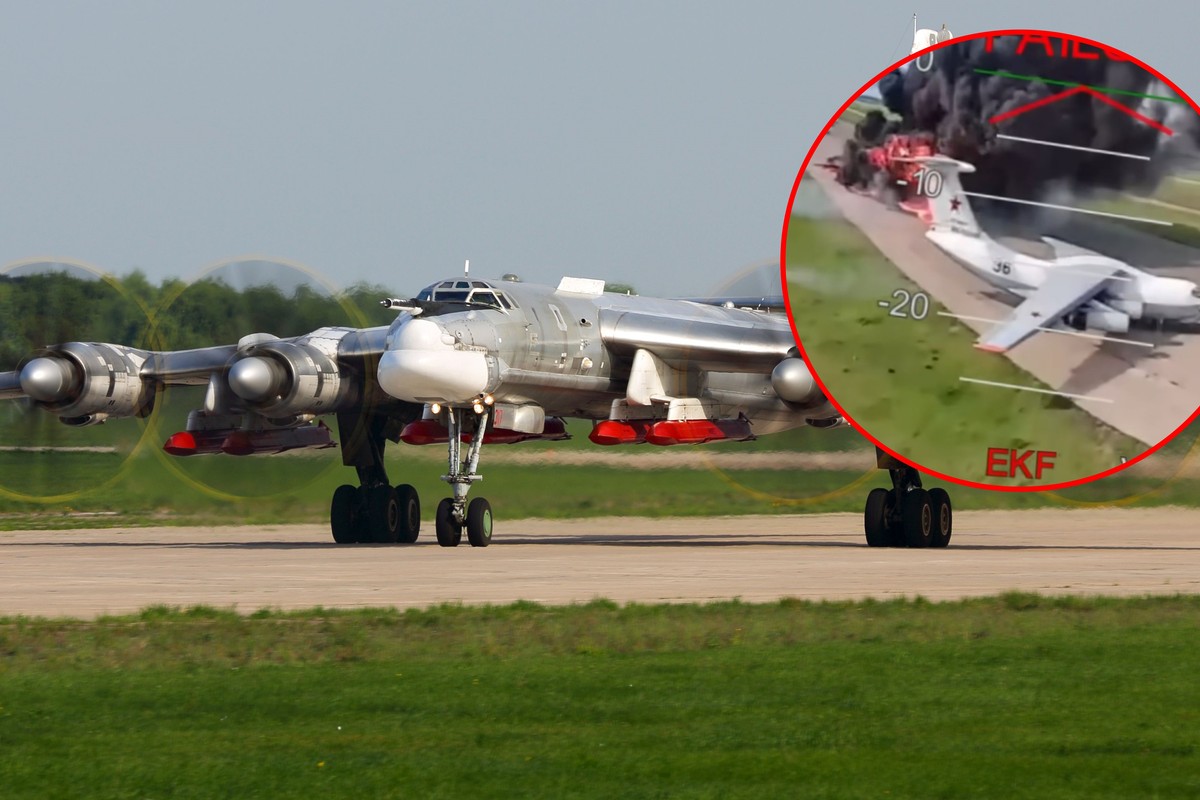 Ten atak na Rosję przejdzie do historii. Skala zniszczeń pokazana na wideo