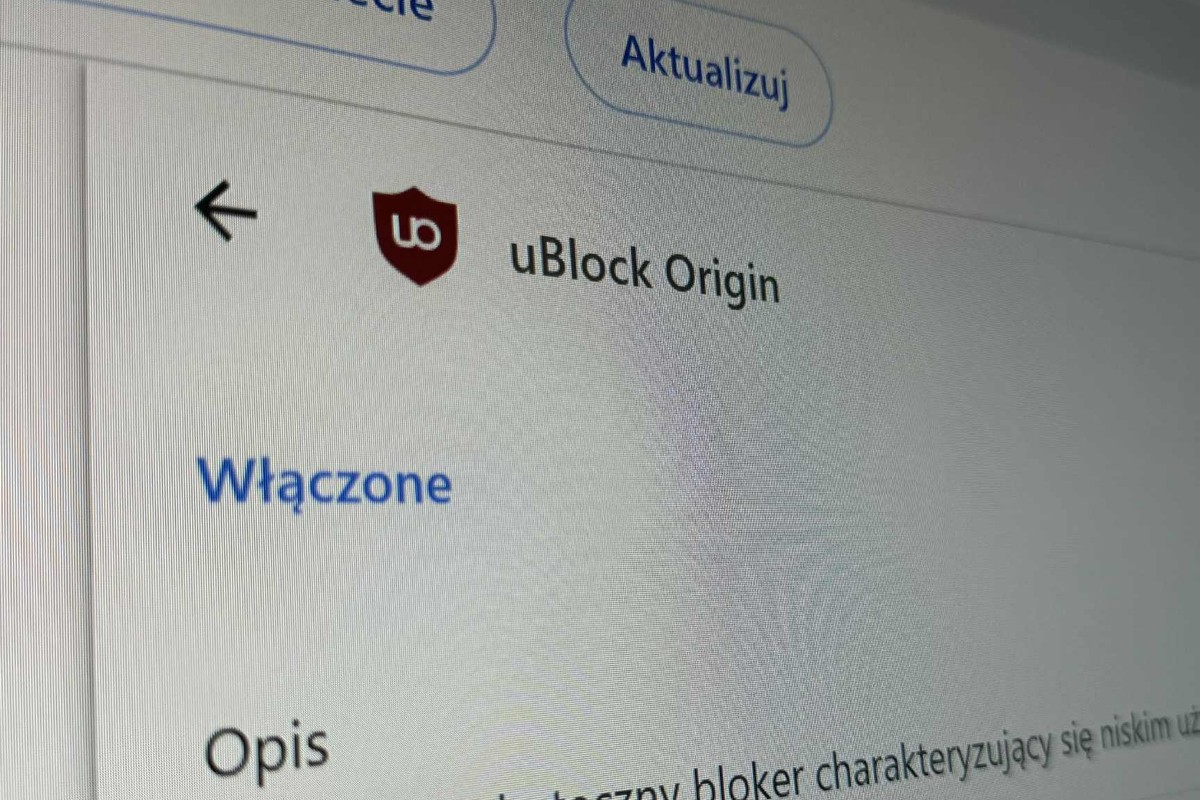 UBlock Origin – jak go przywrócić w Google Chrome? Jest na to bardzo prosty sposób